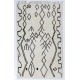 New Moroccan Tulu Rug Made of %100 Natural Undyed Wool. Custom Options Available