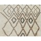 New Moroccan Tulu Rug Made of %100 Natural Undyed Wool. Custom Options Available