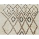 New Moroccan Rug Made of %100 Natural Undyed Wool. CUSTOM OPTIONS Available