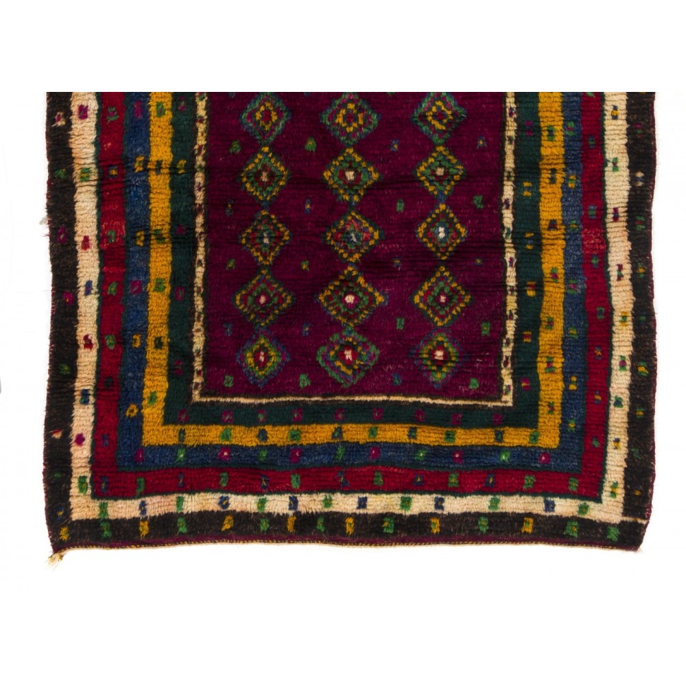Vintage Handmade Turkish  "Tulu" Prayer Rug