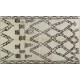 Hand-Knotted Moroccan Beni Ourain Berber Rug, 100% Natural Undyed Wool