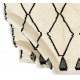 Beni Ourain Berber Rug, 100% Wool Moroccan Carpet. Custom Options Available