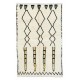 Beni Ourain Berber Rug, 100% Wool Moroccan Carpet. Custom Options Available