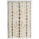 Contemporary Moroccan Wool Rug with Diamond Pattern