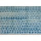 Moroccan Berber Rug in Light Blue and Ivory, 100% Wool, Custom Options Available