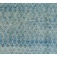 Contemporary Moroccan Wool Rug in Light Blue Color