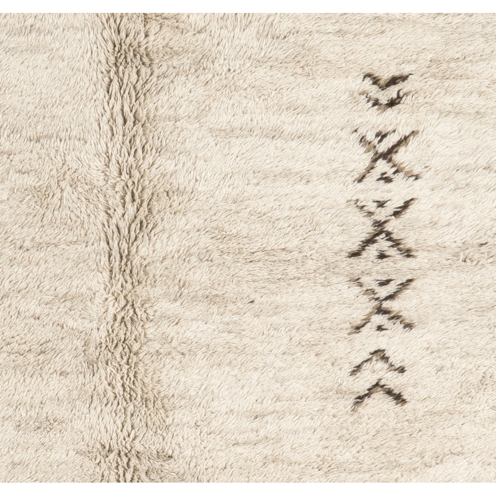 Hand Knotted Tulu Rug, 100% Natural Undyed Wool, Custom Options Available