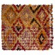 One-of-a-Kind Happy and Hippie Vintage Turkish Tulu Rug