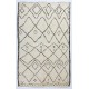 Moroccan Beni Ourain Berber Rug Made of Natural Undyed Wool
