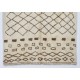 Handmade Moroccan Rug made of Natural Undyed Wool