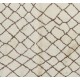 Handmade Moroccan Rug made of Natural Undyed Wool