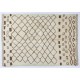 Moroccan Rug made of Natural Undyed Wool