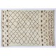 Handmade Moroccan Rug made of Natural Undyed Wool