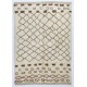 Moroccan Rug made of Natural Undyed Wool