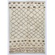 Handmade Moroccan Rug made of Natural Undyed Wool