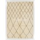 Contemporary Moroccan Tulu Rug Made of %100 Natural Undyed Wool