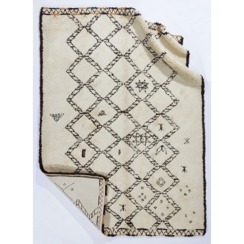 Moroccan Rug. 100% Natural Wool. CUSTOM OPTIONS Available in 5 weeks