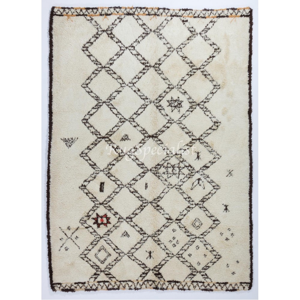 Moroccan Rug. 100% Natural Wool. CUSTOM OPTIONS Available in 5 weeks