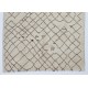 Contemporary Moroccan Rug made of Natural Undyed Wool