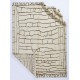 Contemporary Moroccan Beni Ourain Rug Made Of Un-dyed Natural Wool