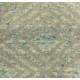 Light Blue & Gray Cream Color Modern Hand Knotted Rug, 100% Wool, Custom Options