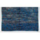 Modern Natural Dyed Moroccan Beni Qurain Berber Rug. Custom Options Available