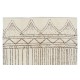 Handmade Moroccan Tulu Rug Made of Natural Undyed Wool