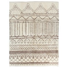 Handmade Moroccan Tulu Rug Made of Natural Undyed Wool