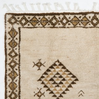 Vintage Tulu Rug, Hand-knotted Carpet Made of 100% Wool, Custom Options Available Vintage Tulu Rug, Hand-knotted Carpet Made of 100% Wool, Custom Options Available