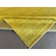 Hand-knotted Rug in Solid Yellow Color. 100% Wool. Contemporary Handmade Carpet. Custom Options Available. Made to Measure