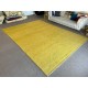 Hand-knotted Rug in Solid Yellow Color. 100% Wool. Contemporary Handmade Carpet. Custom Options Available. Made to Measure