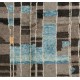 Contemporary Wool Rug with Soft Thick Pile and Abstract Design