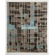 Contemporary Wool Rug with Soft Thick Pile and Abstract Design