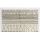 Boho Chic Moroccan Tulu Rug, 100% Natural Undyed Wool, Custom Options Available