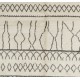 Boho Chic Moroccan Tulu Rug, 100% Natural Undyed Wool, Custom Options Available