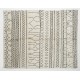 Boho Chic Moroccan Tulu Rug, 100% Natural Undyed Wool, Custom Options Available
