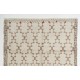 Modern Moroccan Tulu Rug, 100% Natural Undyed Wool, Custom Options Available