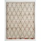 Modern Moroccan Tulu Rug, 100% Natural Undyed Wool, Custom Options Available