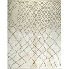 Contemporary Moroccan Rug. 100% Natural Undyed Wool. Custom Options Available