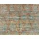 Handmade Moroccan Rug in Soft Blue Green, Rust Colors. Custom Options Available