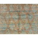 Handmade Moroccan Rug in Soft Blue Green, Rust Colors. Custom Options Available 