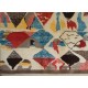 Colorful Contemporary Moroccan Wool Rug, Custom Options Available