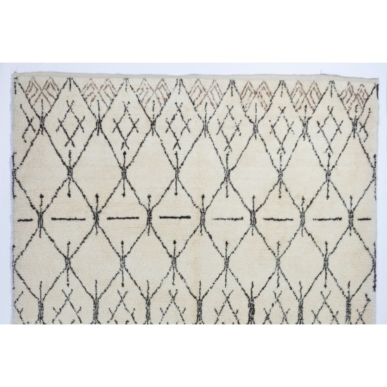 Contemporary Moroccan Design Wool Rug Contemporary Moroccan Design Wool Rug