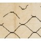 "Freedom" Moroccan Rug, 100% Natural Un-Dyed Wool, Modern Hand Knotted Tulu Carpet "Freedom" Moroccan Rug, 100% Natural Un-Dyed Wool, Modern Hand Knotted Tulu Carpet