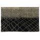 Contemporary Hand Knotted Moroccan %100 Wool Rug in Black and Cream Colors. Custom Options Available