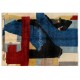 Contemporary Hand Knotted Rug with Abstract Design, 100% Soft, Velvety Wool, Custom Options Available