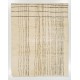 Contemporary Moroccan Style Rug Made of Natural Undyed Wool