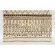 Custom Size Handmade Moroccan Tulu Rug for Modern Living Room, New Shaggy Carpet Made of Natural Beige and Brown Wool