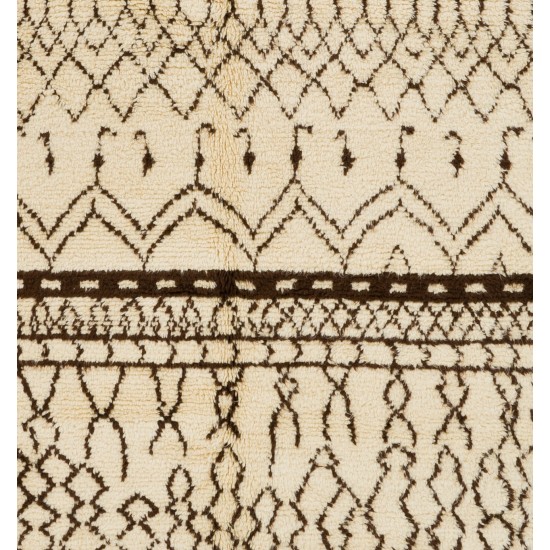 Contemporary Moroccan Rug made of Natural Wool. Custom Options Available Contemporary Moroccan Rug made of Natural Wool. Custom Options Available