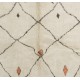 Moroccan Tulu Rug Made Of Natural Wool. Modern Hand-Knotted Carpet. Custom Options Available